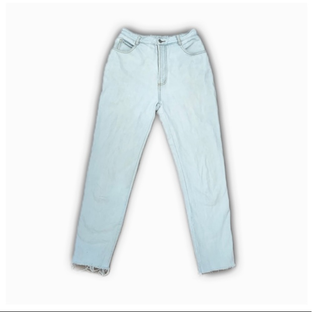 High Waisted Light Wash Jeans